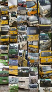 Unroadworthy vehicles in Lagos
