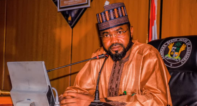 Zamfara State House of Assemby Speaker Hon Bilyaminu Ismail Moriki