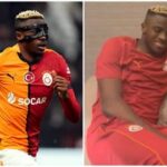 Galatasaray striker Victor Osimhen