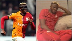 Galatasaray striker Victor Osimhen
