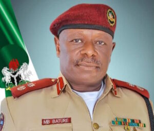Corps Commander Mohammed Bara’u Bature