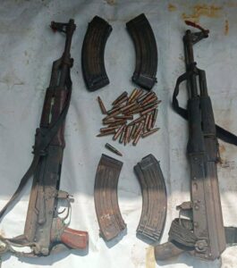 Delta police nabs another interstate kingpin, recovers 2 AK47 rifles, live ammunition