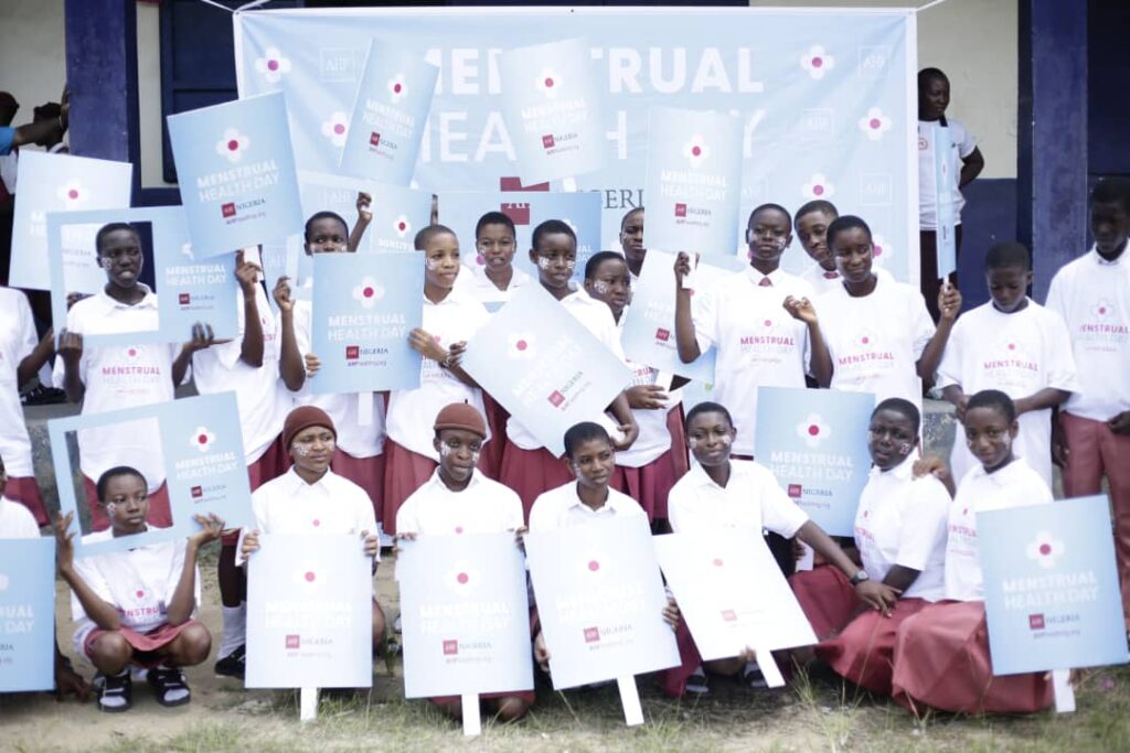 AHF partners FCT, Benue, Cross River States, donates sanitary pads to underserved communities