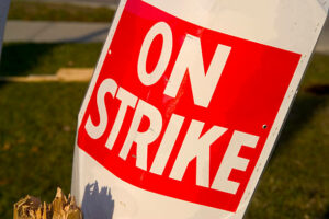 Strike stock photo