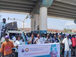 June 12: CSOs storm streets in Osun, demand immediate implementation of Abiola’s policies