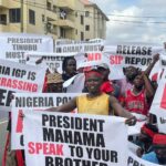 Ghanaians protest at Nigerian High Commission in Accra over alleged harassment of investors