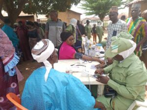 NYSC provides free healthcare to 4,000 IDPs in Kaduna
