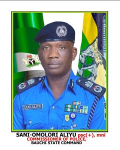 Bauchi Commissioner of Police CP Sani-Omolori Aliyu