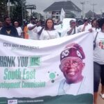 Group stages one million march for Tinubu, Uzodimma in Imo