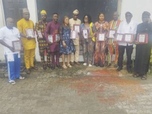 Awardees at the event