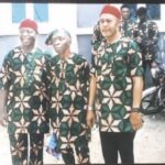 Chief Owuogba, Mr F. U. Oriaku and Chief Emma Chima Oriaku at the event