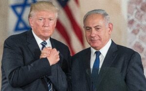 Donald Trump and Benjamin Netanyahu