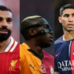 Salah, Osimhen, and Hakimi