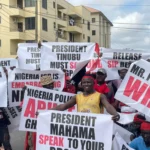 Ghanaians protest