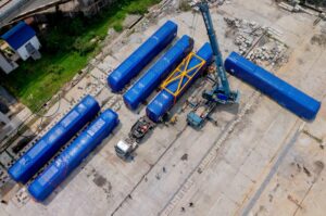 Lagos takes delivery of new train sets for Blue Line Rail