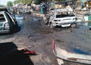 Four killed in IED pickup truck explosion in Borno