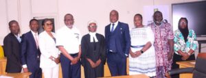 YABATECH rector, Dr. Abdul (4th left) with by ICPC