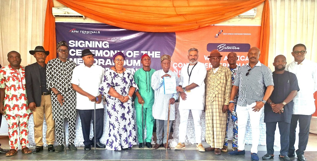 WACT-APM Terminals Nigeria signs MoA with host community Onne