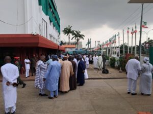 PDP BoT shifts meeting to Yar’Adua Centre as police bar members from Wadata Plaza