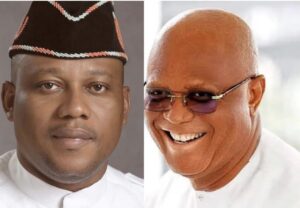 Ini Ememobong and Governor Eno