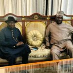 Former President Goodluck Jonathan and Hon. Ishaka Bawa