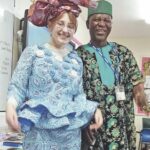 Kayode Akinropo and Mrs Afolabi-Deleu