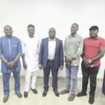 Oladipupo (middle) and others at the event