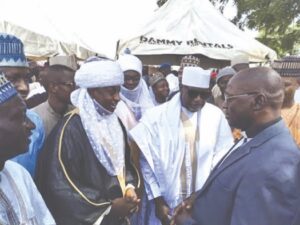 Pastor Bulus and Muslim leaders at the event