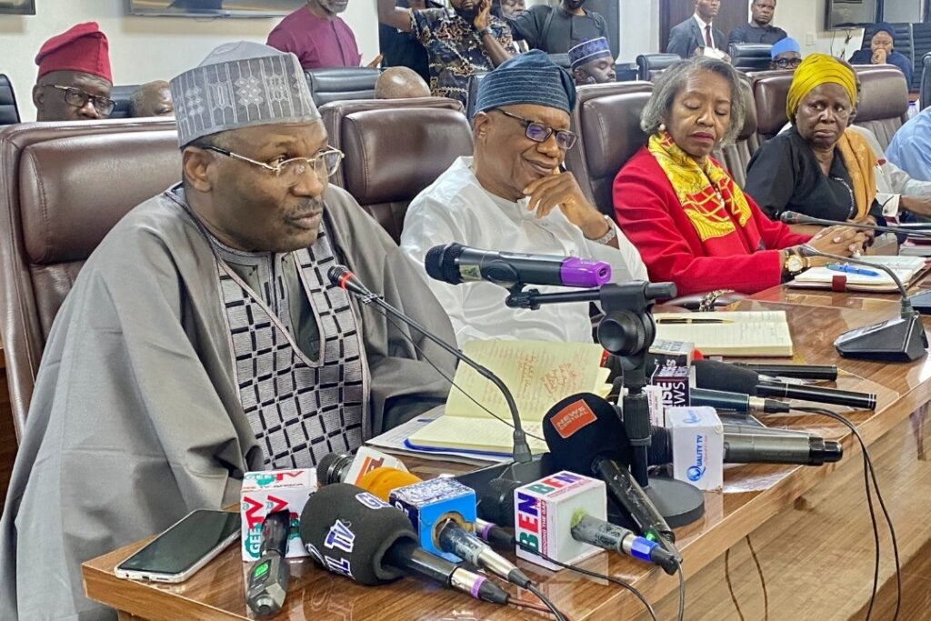 INEC Chairman Mahmood Yakubu