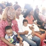 Some nursing mothers at the event