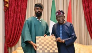 Tunde Onakoya and President Bola Tinubu