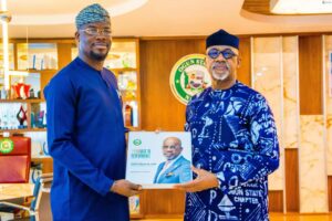 Kamorudeen Yusuf and Governor Dapo Abiodun of Ogun