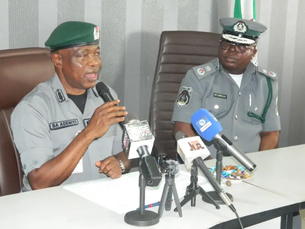 Comptroller General of Customs Bashir Adeniyi
