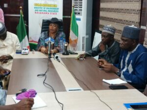Nasarawa State Commissioner for Environment and Natural Resources Princess Margaret Elayo