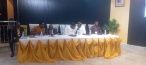 Director General of NADDC Oluwememimo Osanipin during stakeholders engagement with car dealers in Uyo on Wednesday, June 4, 2025