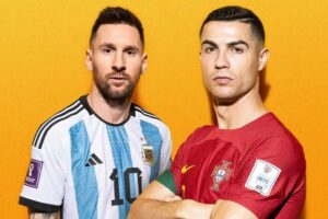 Lionel Messi and Cristiano Ronaldo