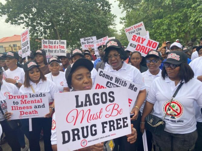 Lagos First Lady, NDLEA, others intensify awareness campaign to combat ...