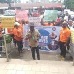 E-hailing drivers protest exploitative conditions in Benin City