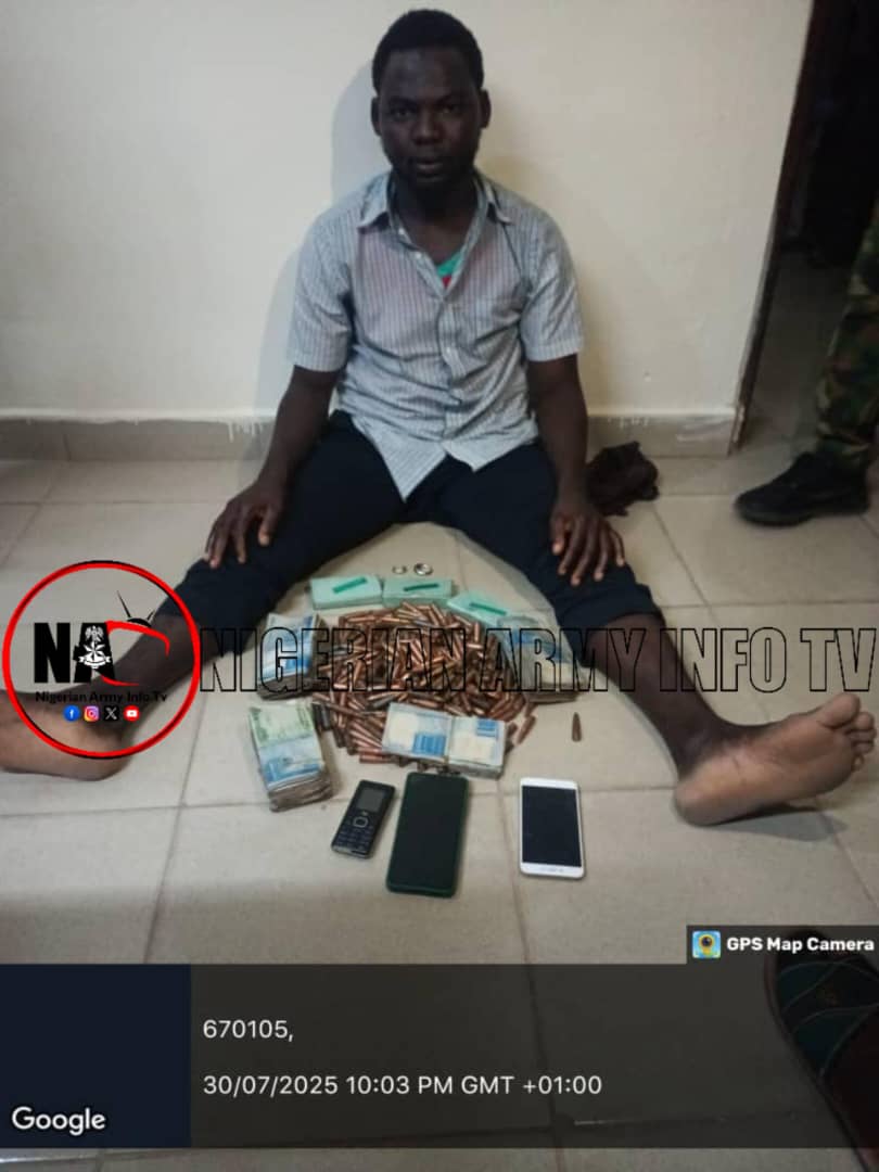 Troops arrest gun runner in Taraba