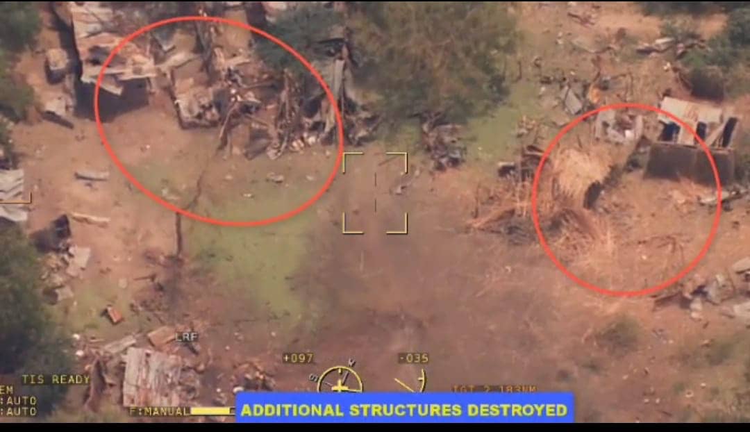 NAF jet destroys ISWAP base in Arina Woje, kills scores