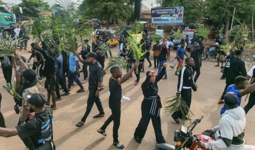 Benue protesters