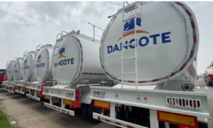 Dangote refinery tankers