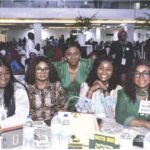 Dr. Davis (middle) with some stakeholders at the event