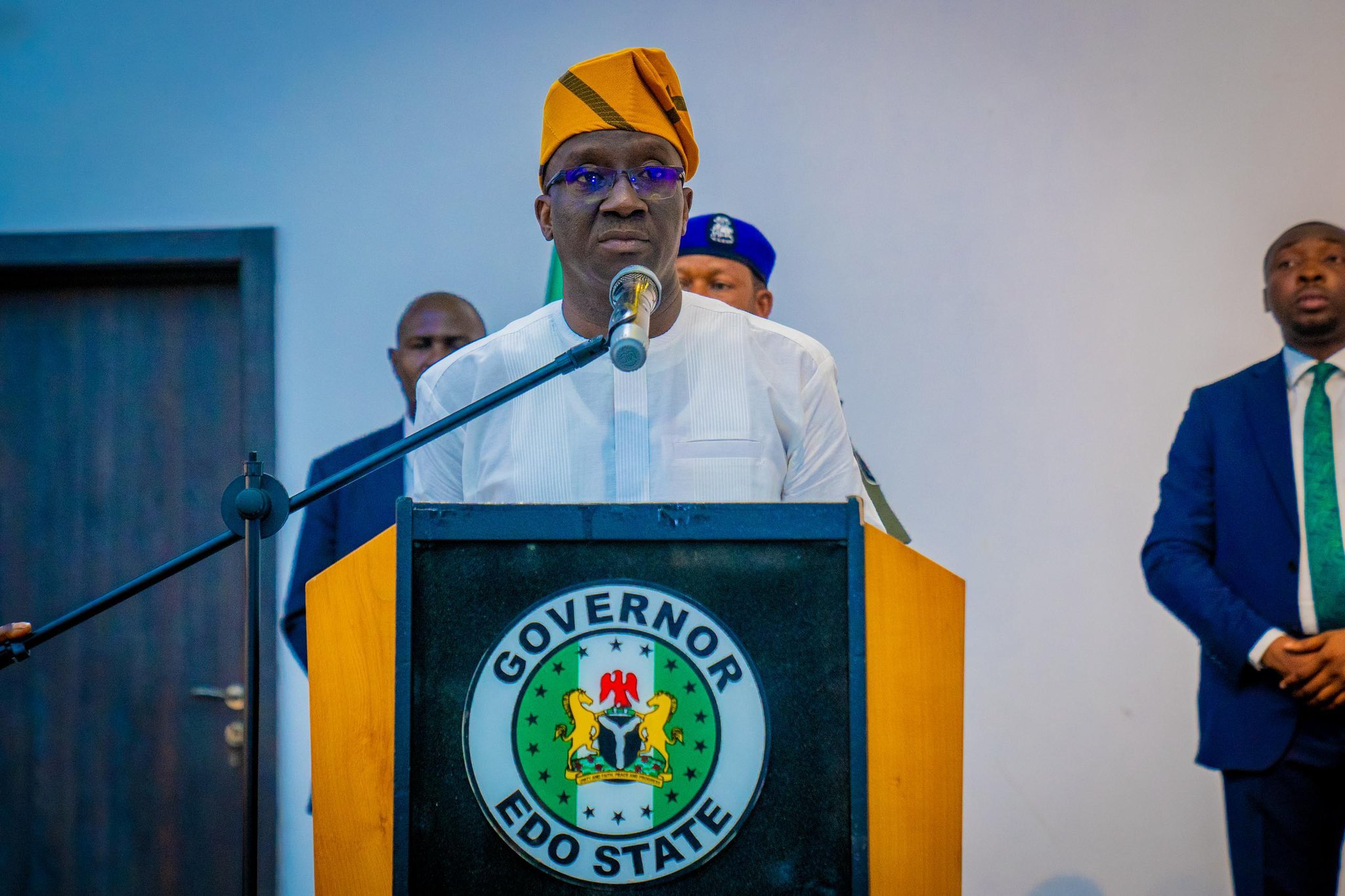Okpebholo unveils plans to reintegrate trafficked youths, tame irregular migration 
