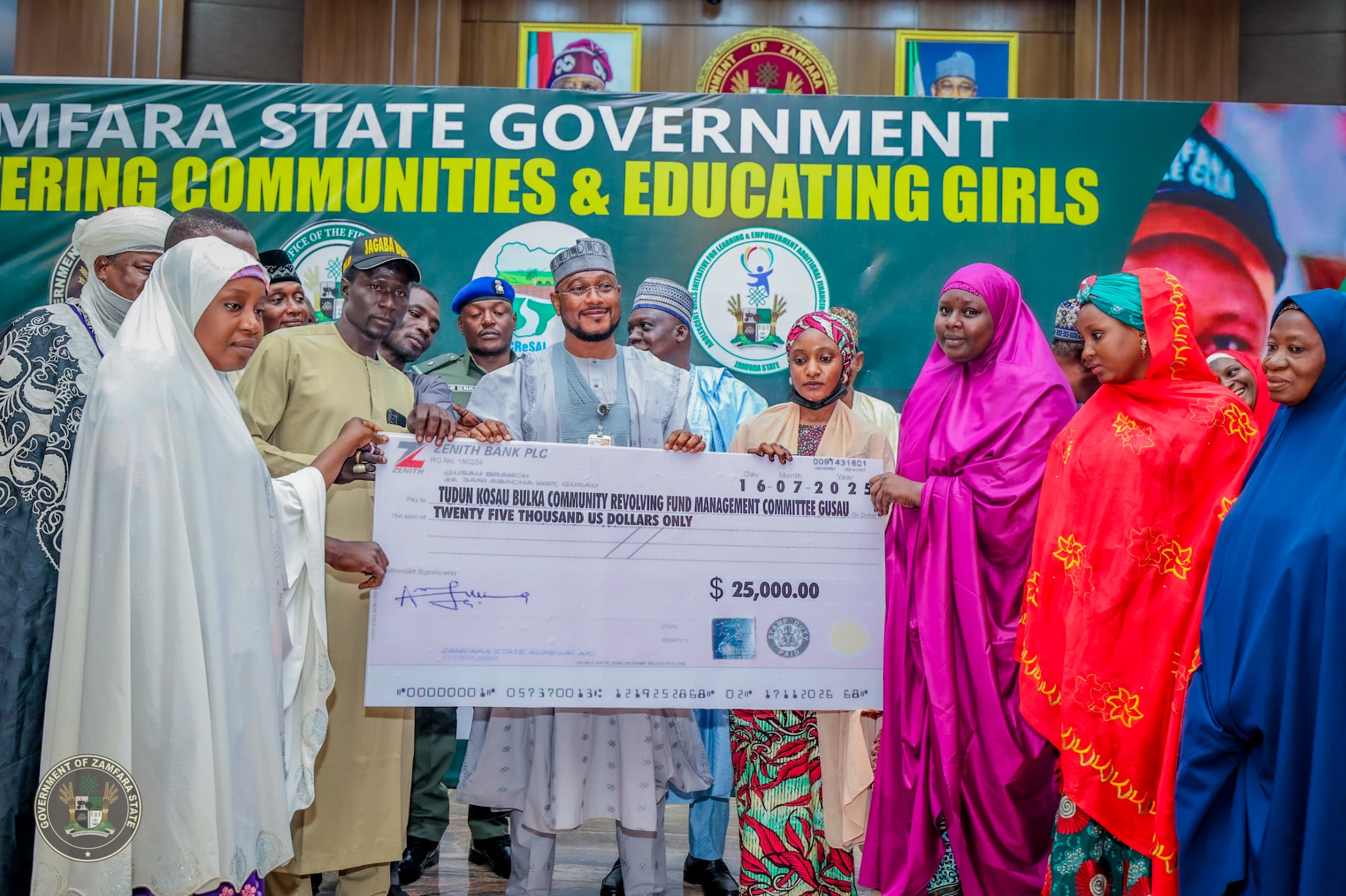 Governor Lawal empowers schoolgirls