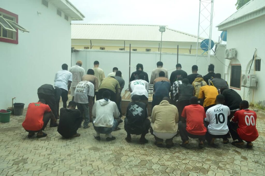 EFCC nabs 32 internet fraud suspects in Bauchi