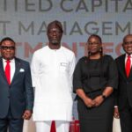 L-R: Sunny Anene, Deputy Group CEO, United Capital Group; Emomotimi Agama, Director General, Securities and Exchange Commission (SEC), Odiri Oginni, MD/CEO, United Capital Asset Management, and Peter Ashade, Group CEO, United Capital Group at the United Capital Asset Management 2025 Investment Forum, held in Lagos.