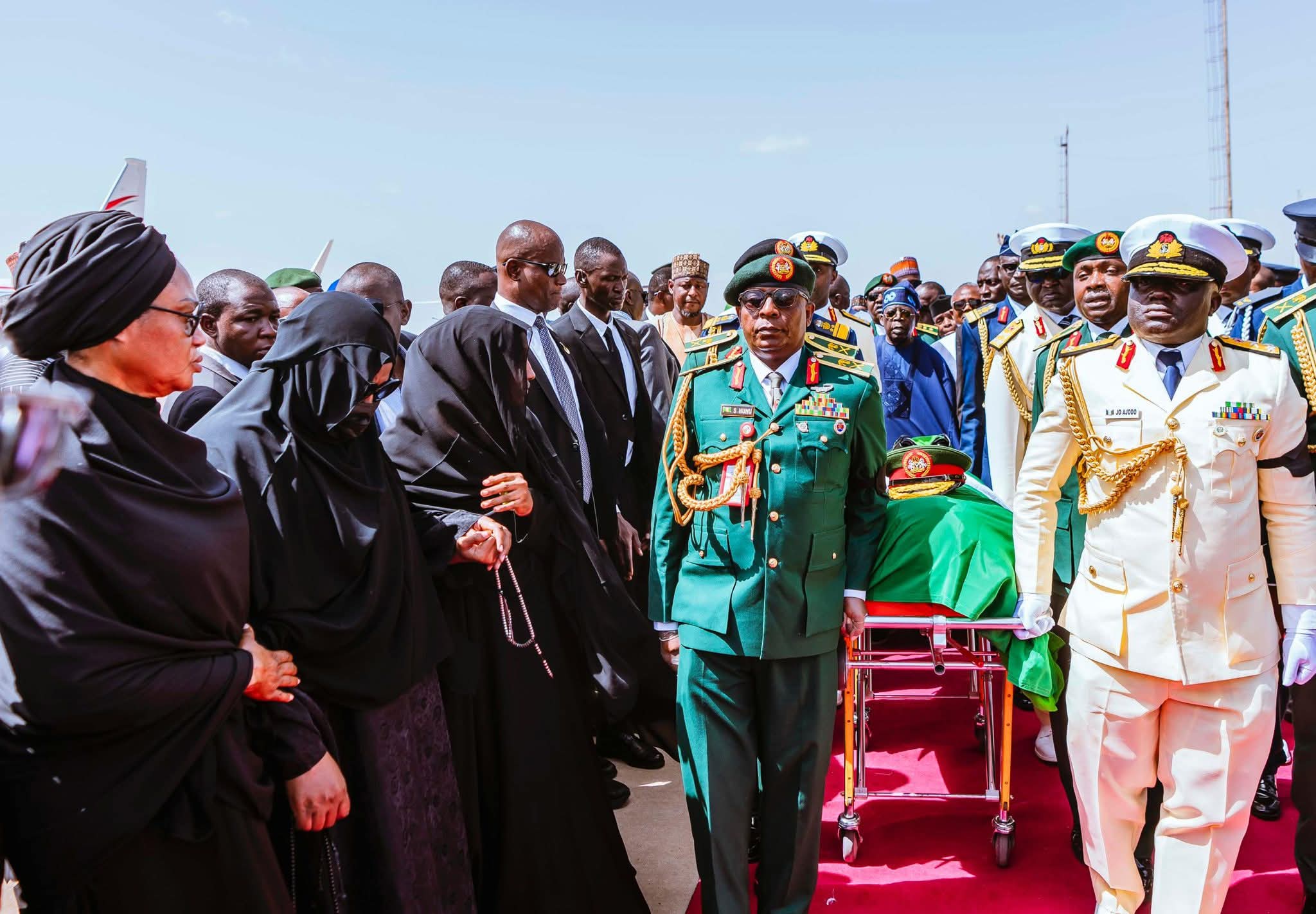 Buhari standing tall in death