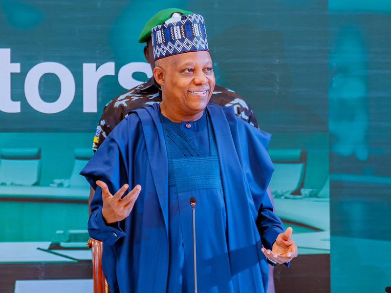 Shettima raises the alarm over Nigeria’s forest depletion