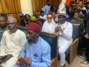 Natasha Akpoti-Uduaghan in court